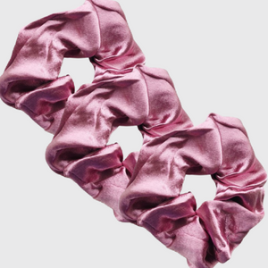 Ultra Soft Jumbo Satin Hair Scrunchies