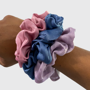 Ultra Soft Jumbo Satin Hair Scrunchies