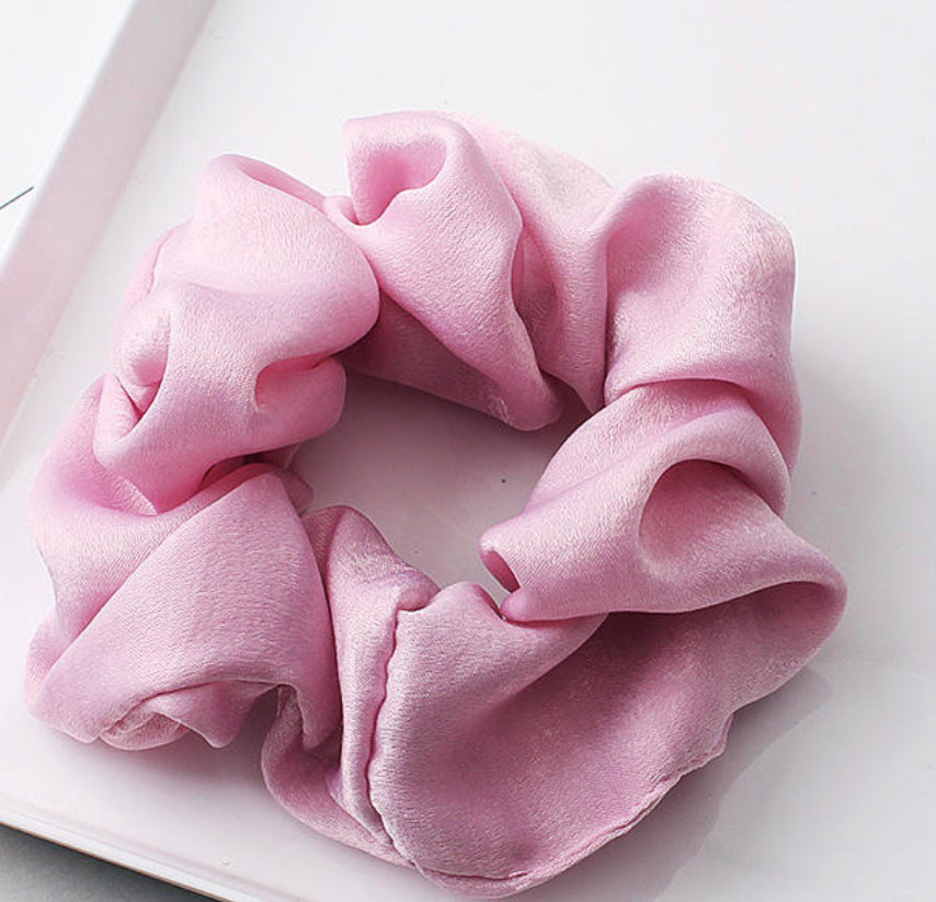 Ultra Soft Jumbo Satin Hair Scrunchies